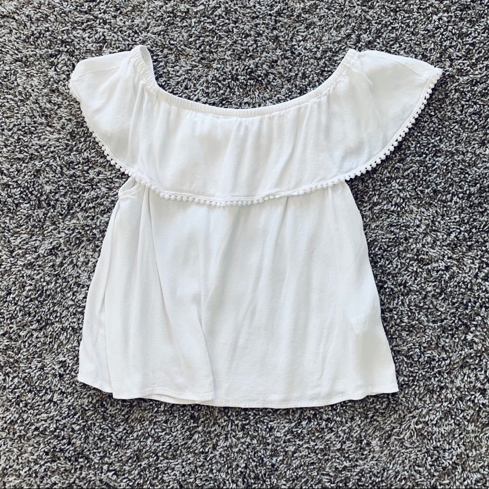 Altar’d State Off the Shoulder White Top